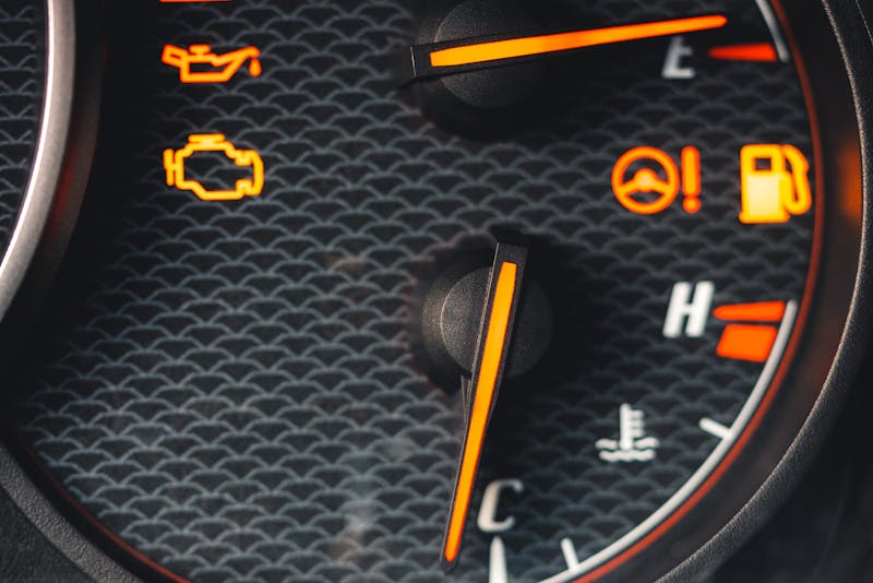 car dashboard warning indicators